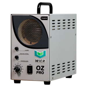 Gerador de ozônio OZpro, da marca WIER. Gerador de ozônio com poder de sanitizar um veículo em apenas 05 minutos. Perfeito para higienização automotiva, trabalhos em estética automotiva, residências, consultórios médicos e odontológicos.